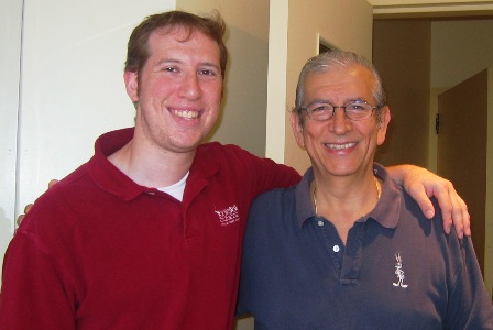 Jonathan Orgel with Ramon Cuevas, founder of CME